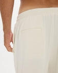 Tapered Leg Lounge Pant - Cream