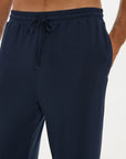 Tapered Leg Lounge Pant - Midnight Navy